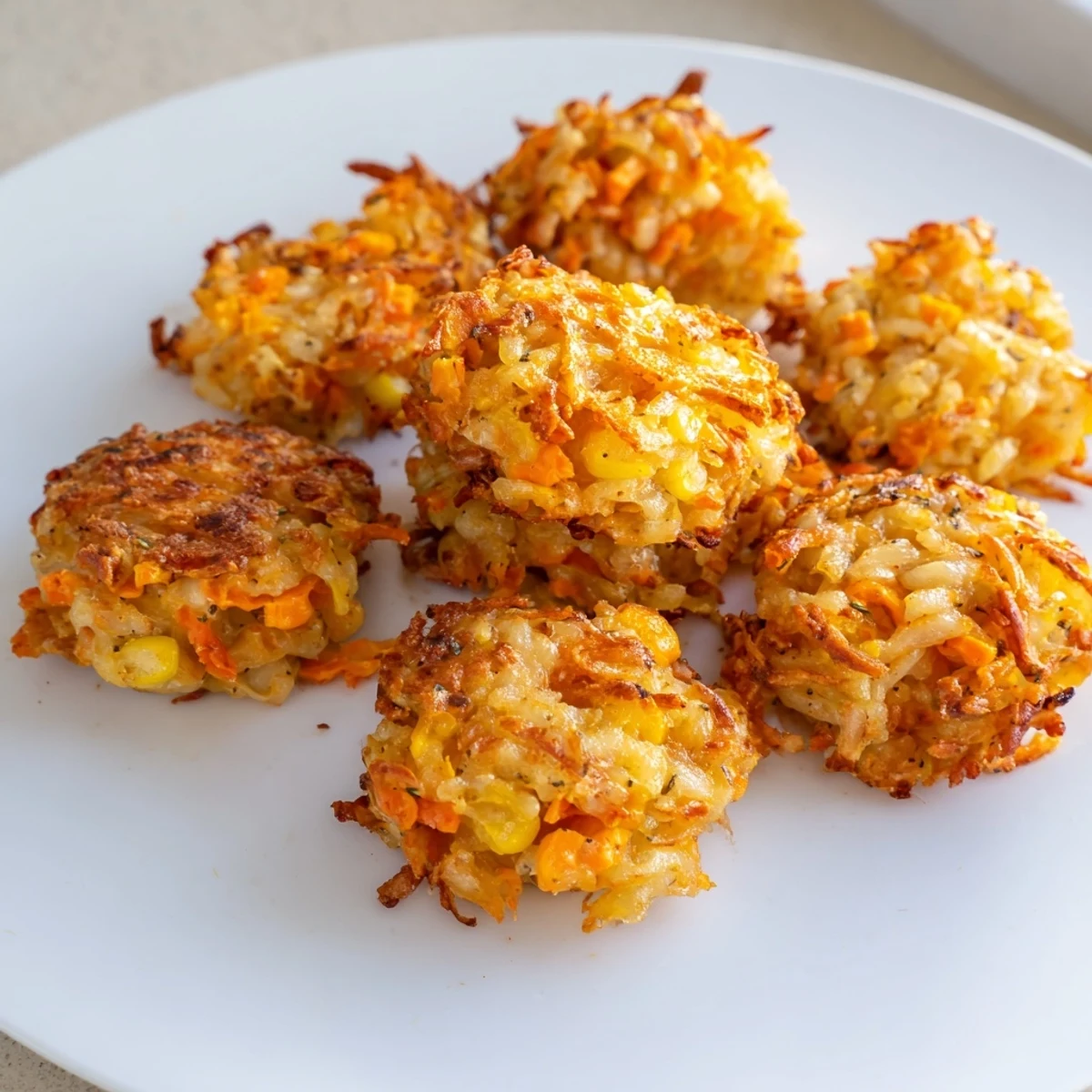 Golden-brown, crispy bites: a satisfying, savory snack perfect with your favorite dipping sauces.