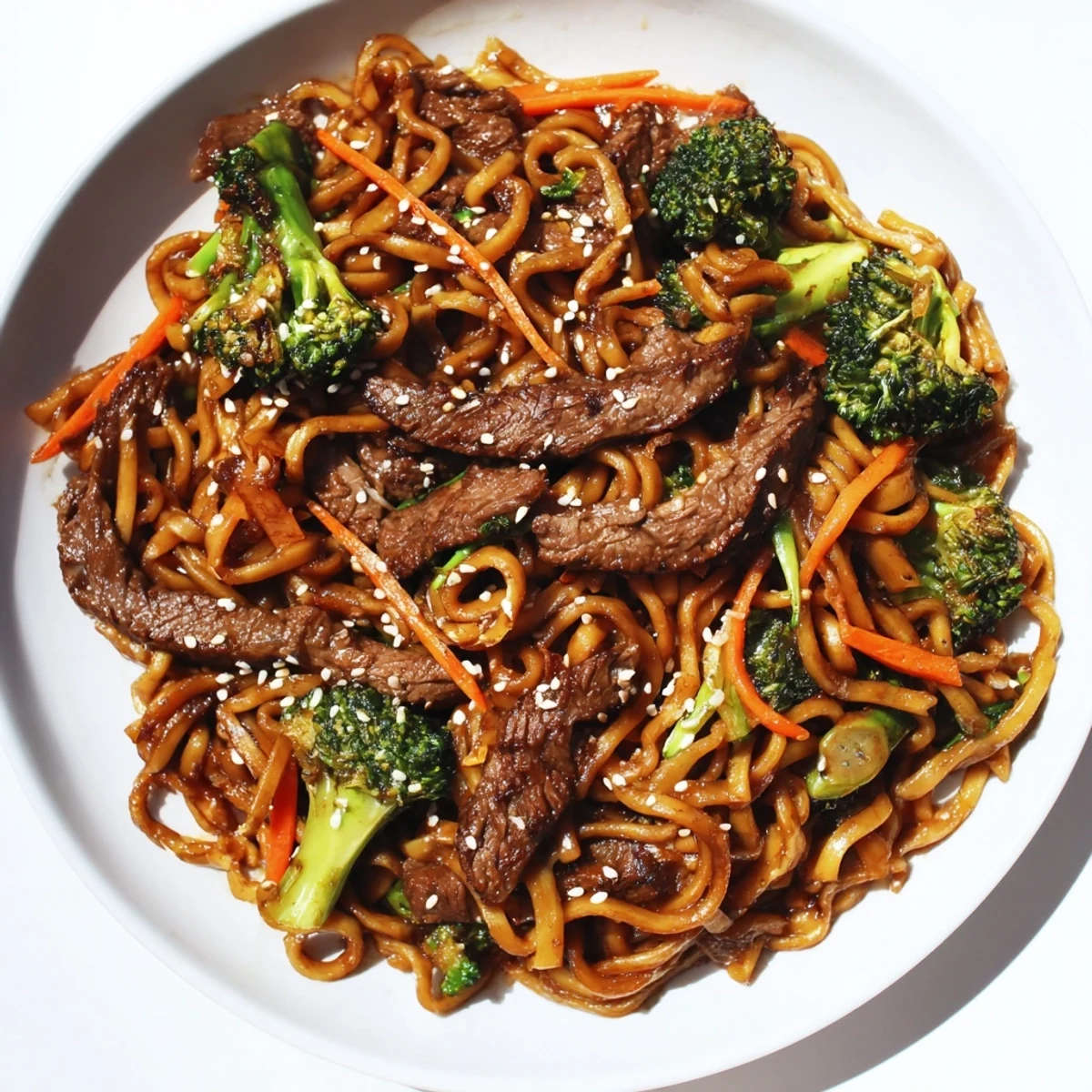 Beef and Broccoli Noodles