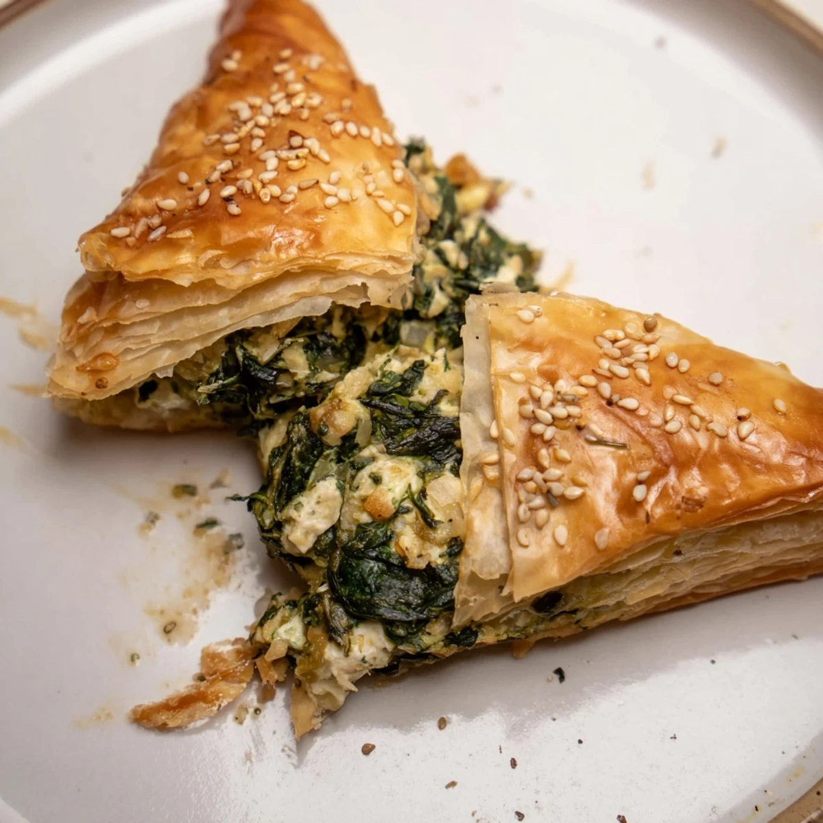 Savory Spinach Feta Pastries