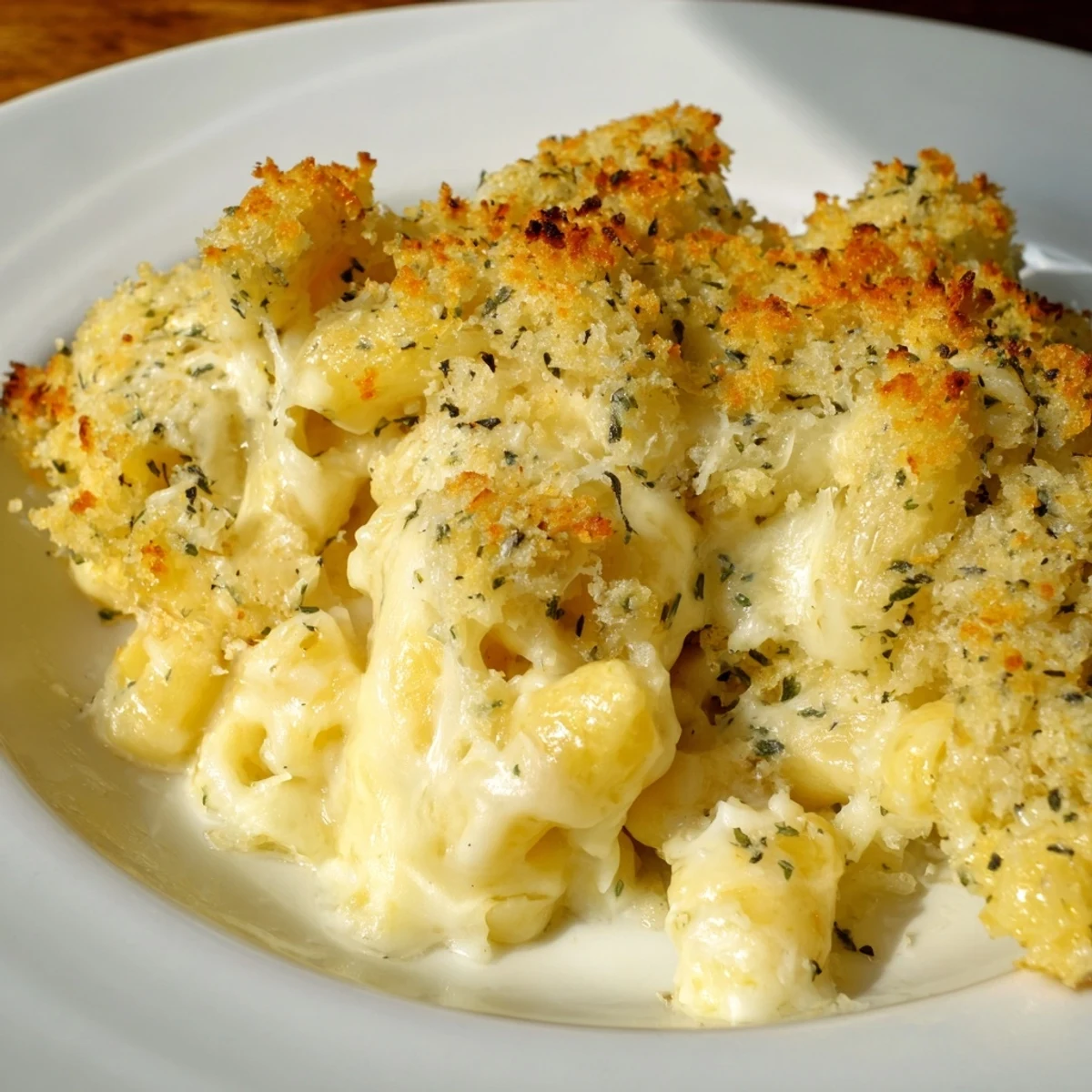 Baked Macaroni Three Cheeses