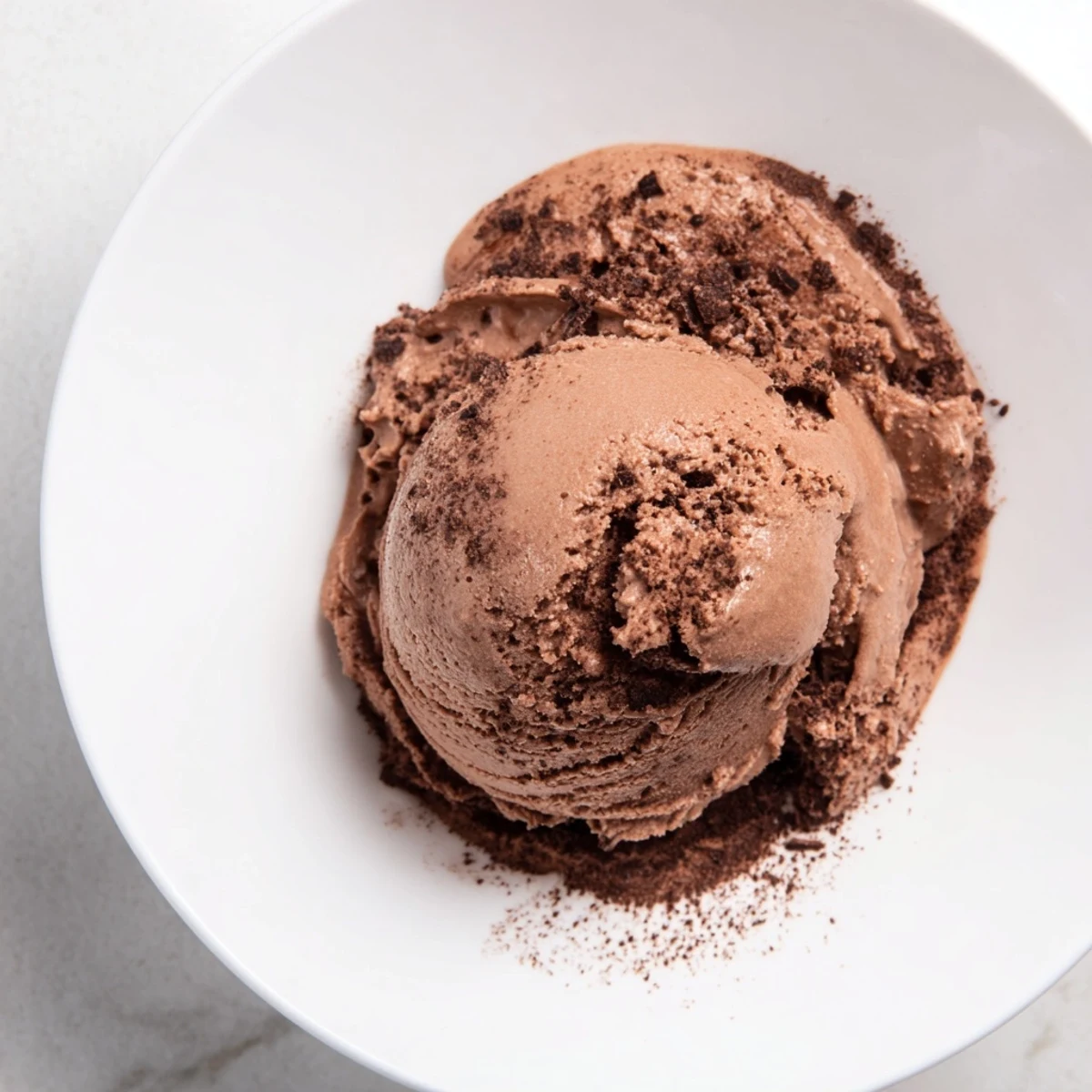 Rich Creamy Chocolate Ice Cream