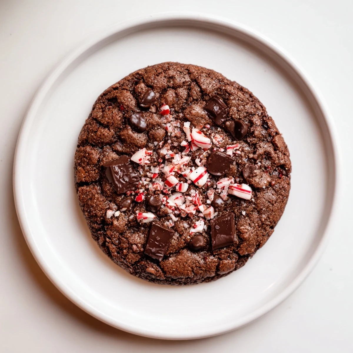 A close-up shot of freshly baked Patty Peppermint cookies, showcasing their chewy texture and minty fragrance.