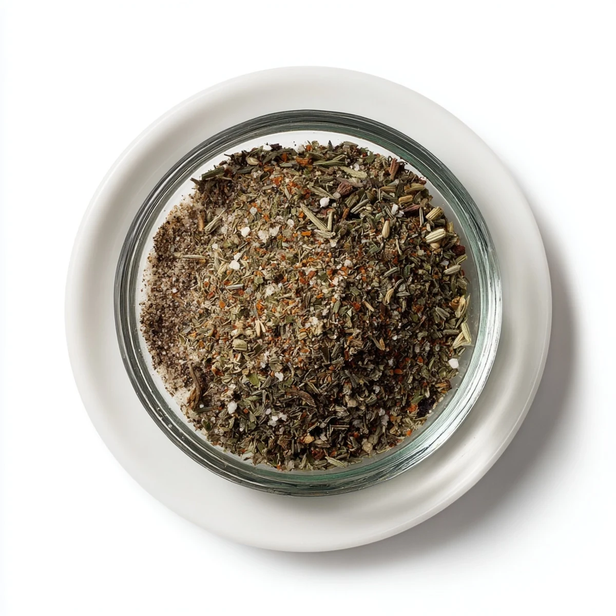 Close-up photo of Flavor Savory seasoning blend with fragrant herbs ready to use in recipes.
