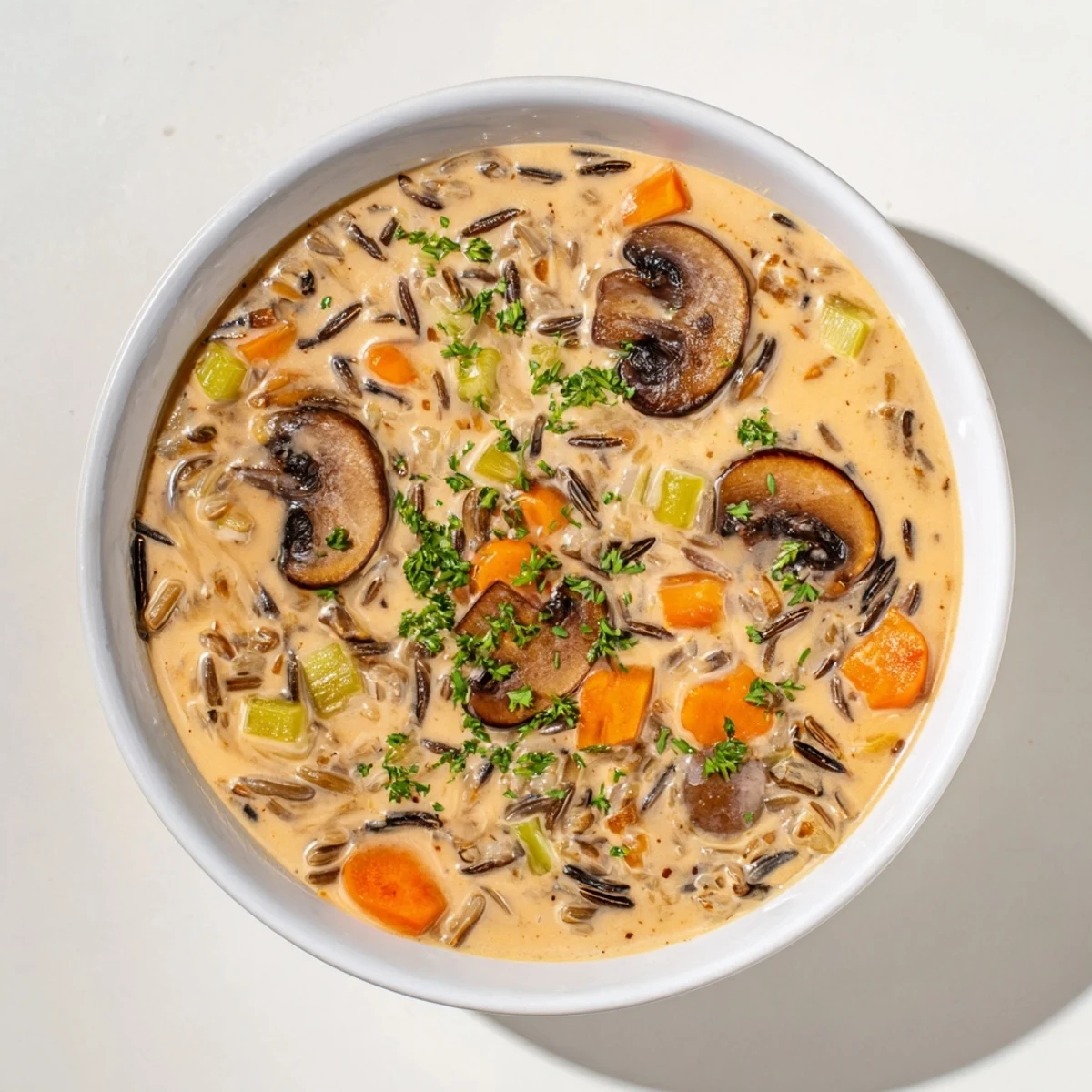 Creamy Mushroom Wild Rice