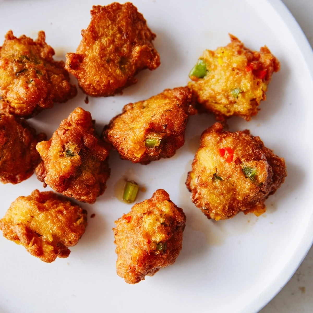 Hot and crispy Bite Crispy snacks, perfectly golden and flavorful, ready to dip in your favorite sauce.