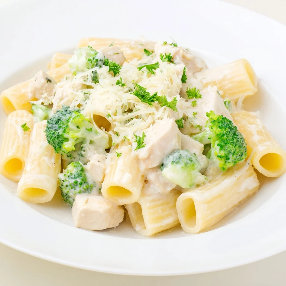 Chicken Alfredo Bake Broccoli