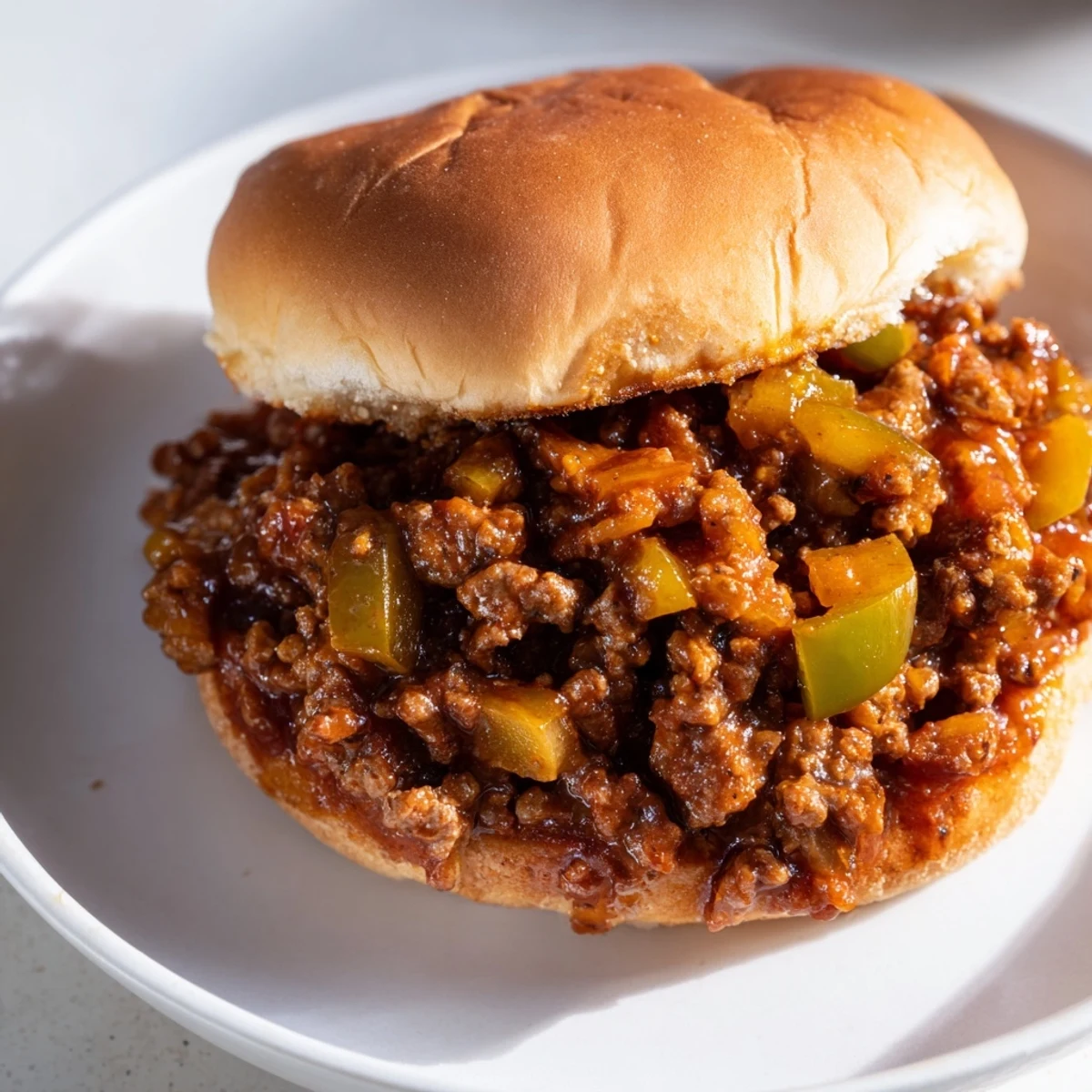 Beef Sloppy Joes Bun