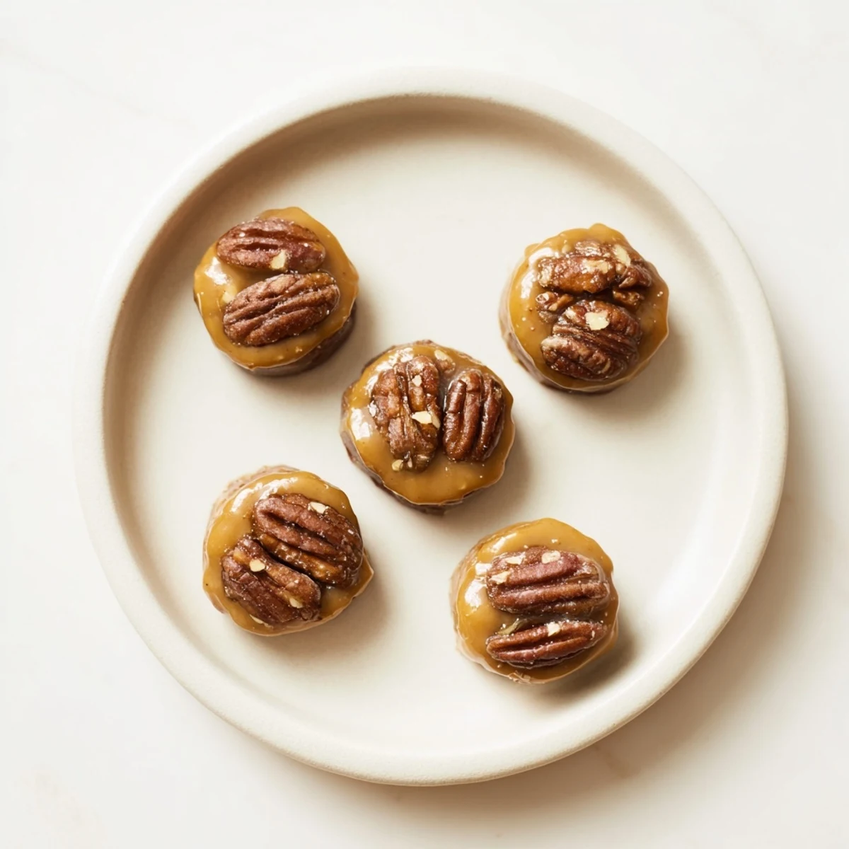 Sugary Mardi Gras Pecan Pralines glistening with a rich, buttery texture, perfect for New Orleans celebrations.