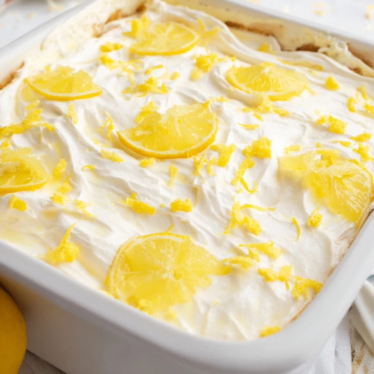 For a summer gathering, the Easy Lemon Tiramisu No Bake Dessert offers a refreshing citrus twist with velvety mascarpone cream.
