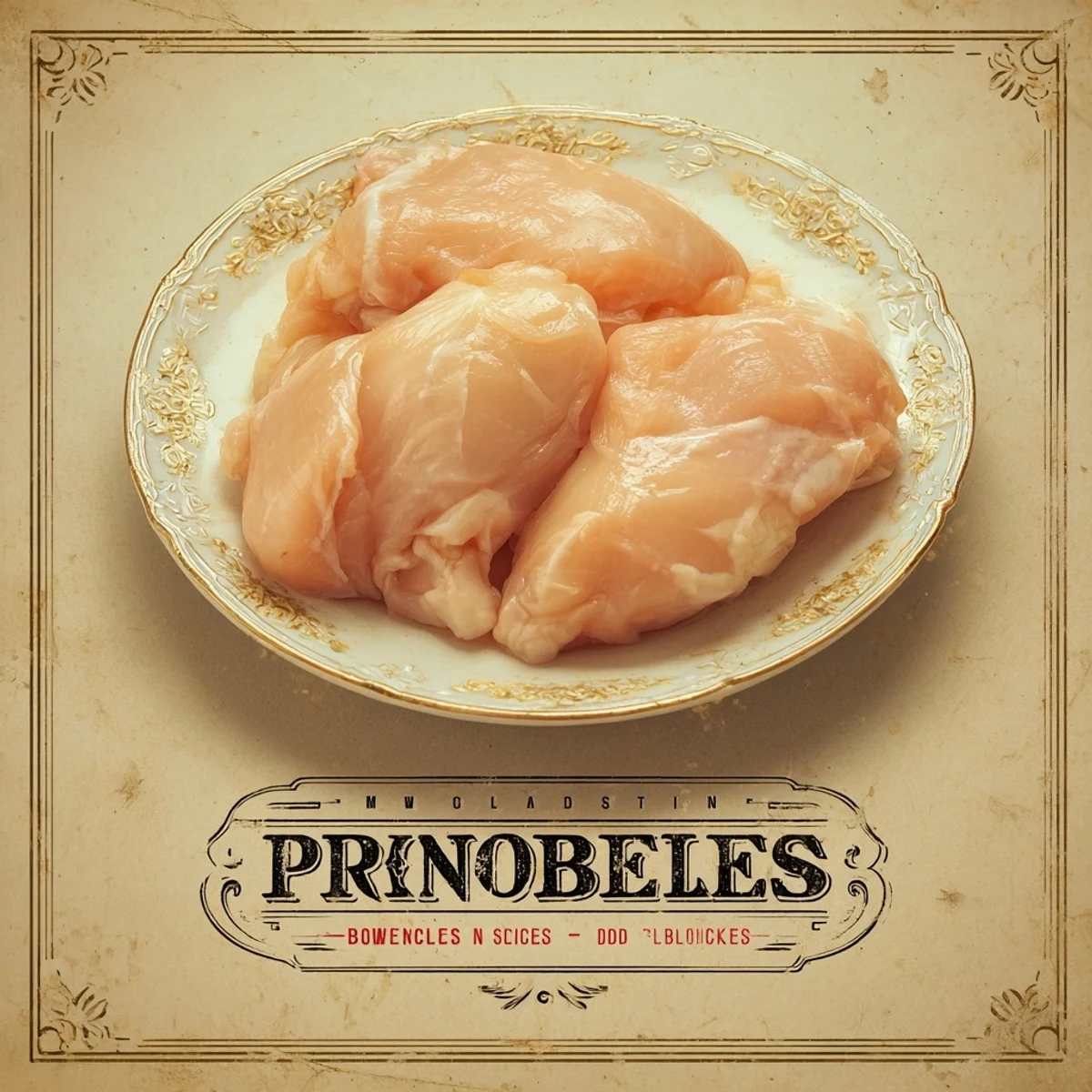 Tender chicken breasts nestled in creamy rice with fresh parsley garnish on top