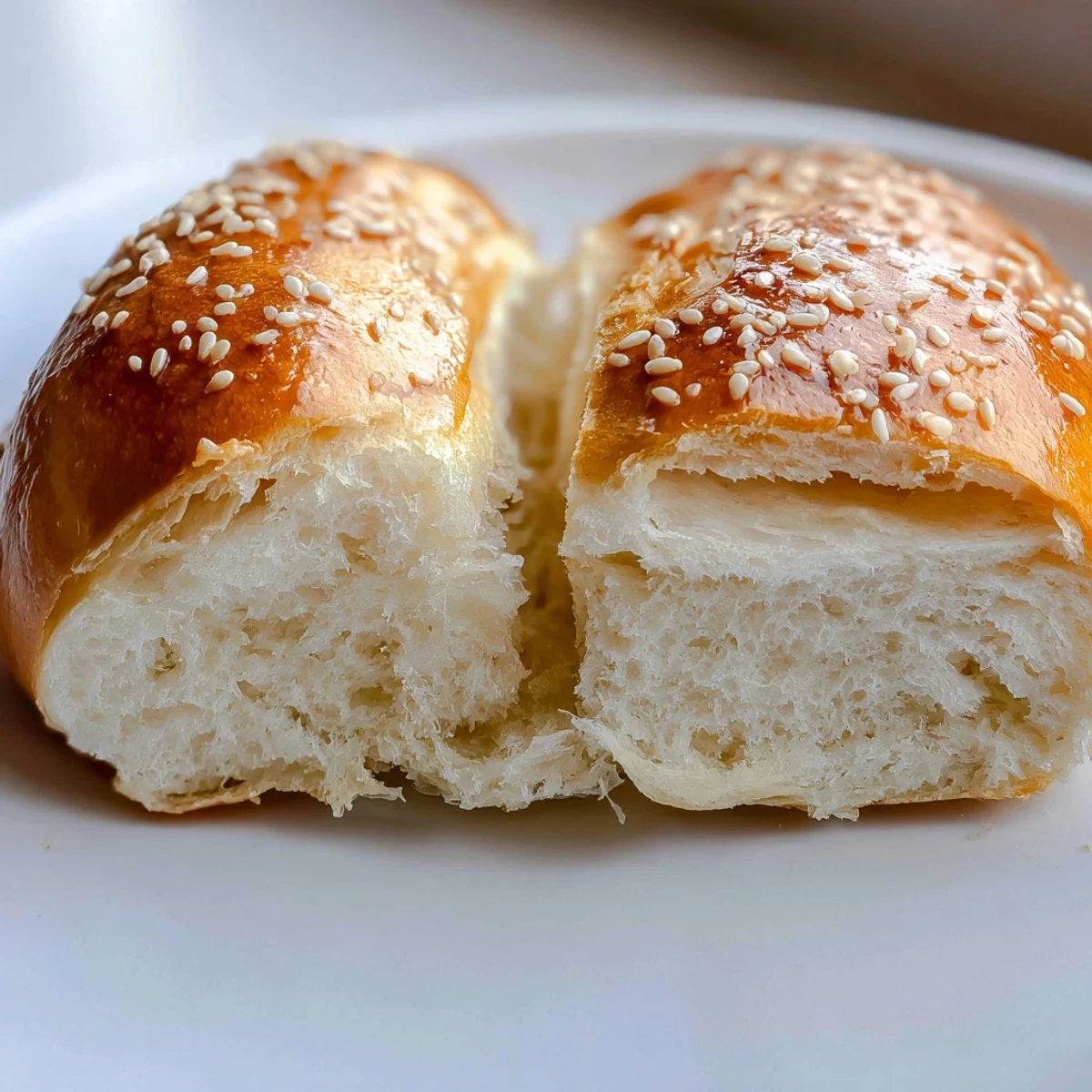 Soft homemade sourdough discard hot dog buns ready for your next backyard cookout