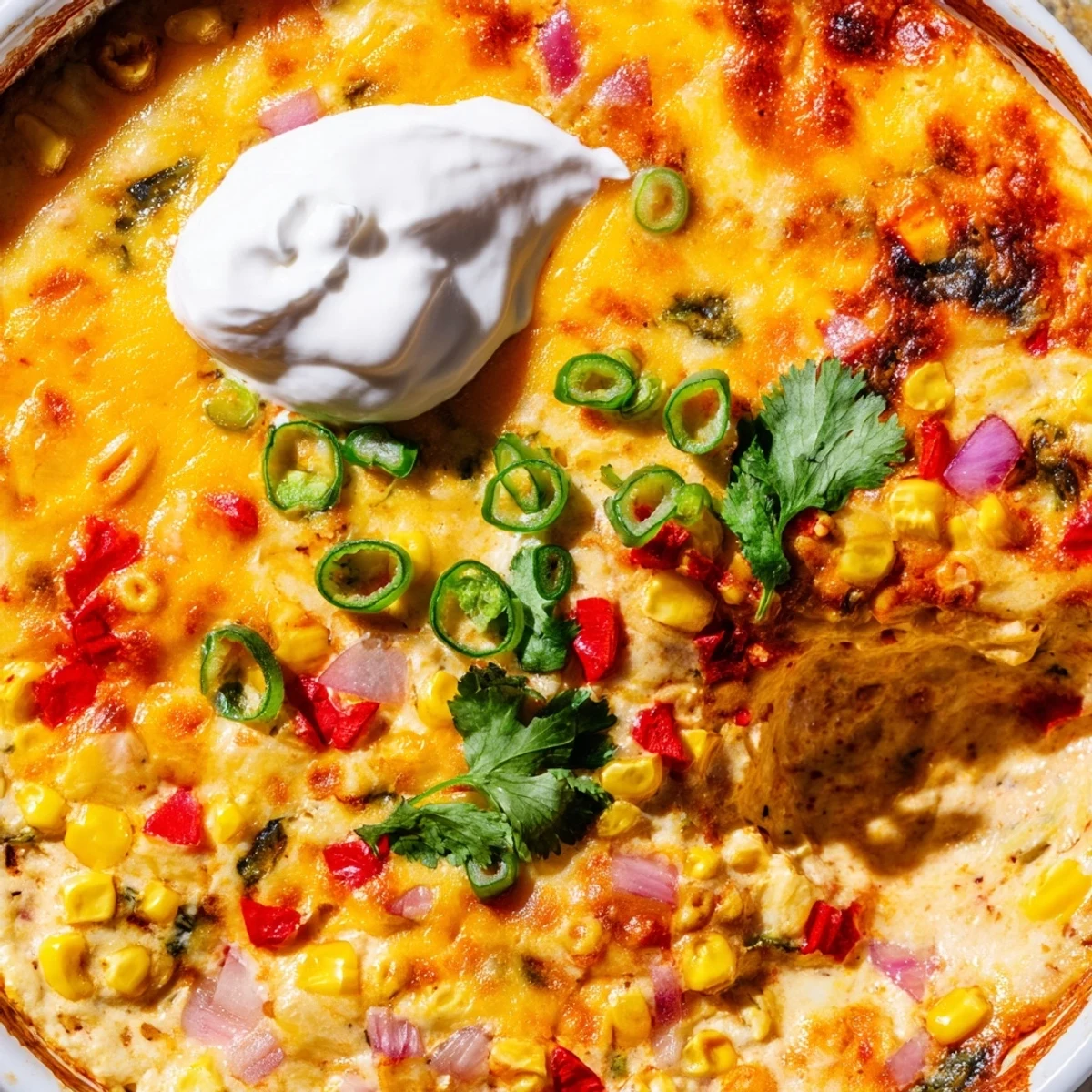 Creamy jalapeno cowboy cream cheese dip served bubbling hot with crispy tortilla chips nearby