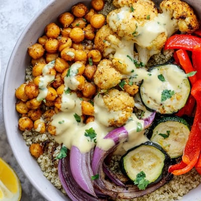 Moroccan Chickpea Bowl