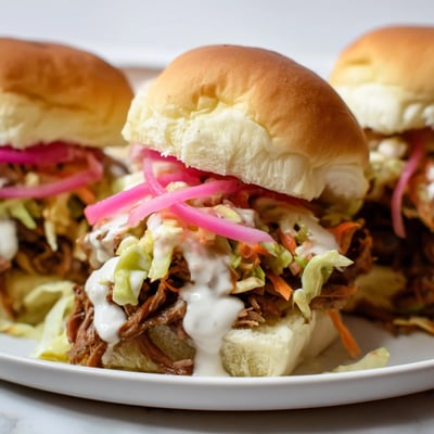 Alabama White Sauce Lamb Sliders