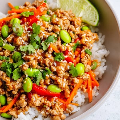 Ground Turkey Rice Bowls