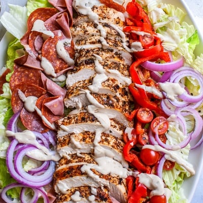 Italian Grinder Chicken Salad